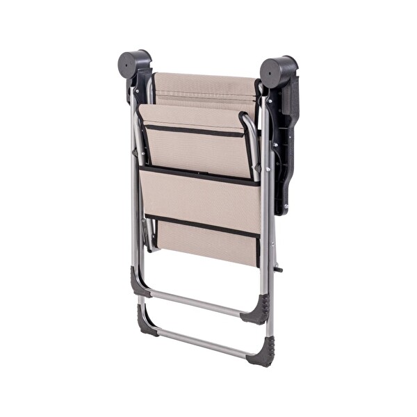 Argeus (A-22) Bardaklıklı Rock Kestane Katlanabilir Piknik ve Kamp Sandalyesi