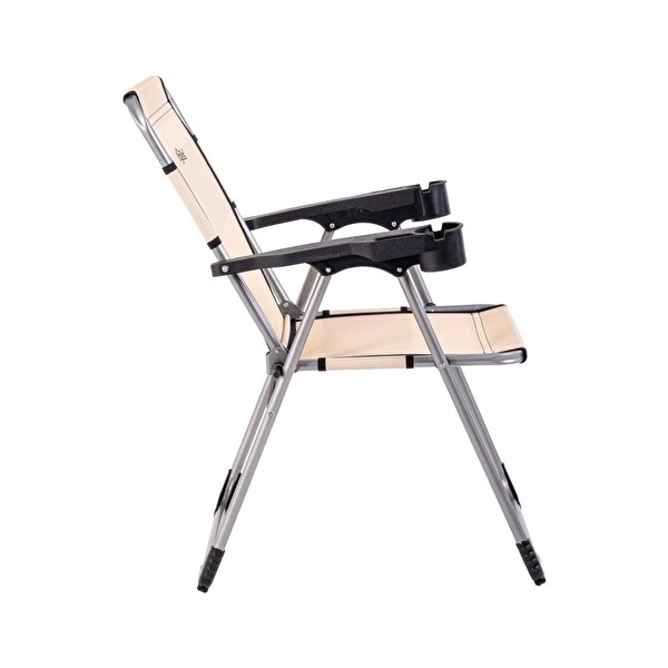 Argeus (A-18-R7) Bardaklıklı Rock Kapadokya Katlanabilir Piknik ve Kamp Sandalyesi