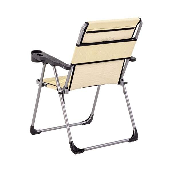 Argeus Katlanabilir (A-24-R16) Bardaklıklı Rock Buğday Piknik ve Kamp Sandalyesi