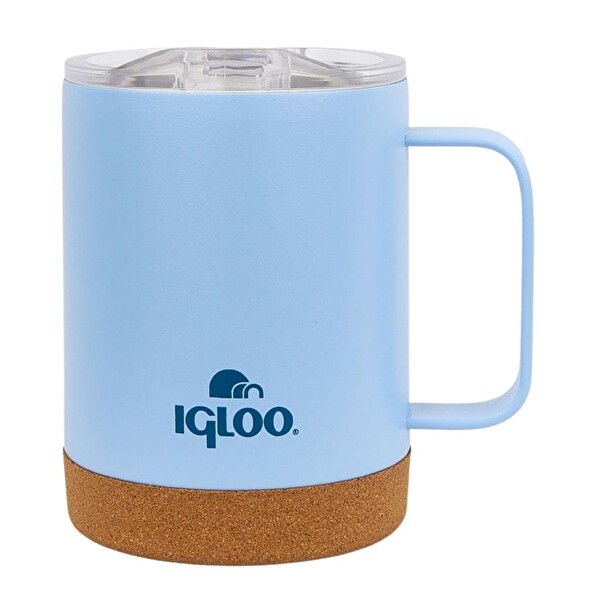 Igloo 205696 Cork 350 ML Buzul Mavi Çelik Mug Termos