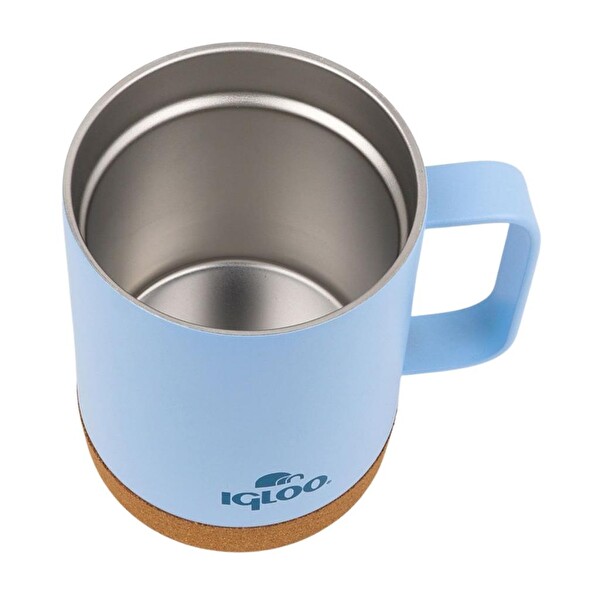 Igloo 205696 Cork 350 ML Buzul Mavi Çelik Mug Termos