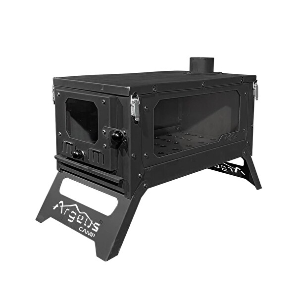 Argeus (ARG-004) Siyah Kamp Sobası
