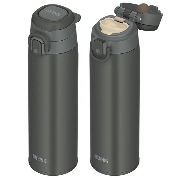 Thermos JOS-750 Vacuum Insulated Taşıma Halkalı 0.75 LT Koyu Gri Mug