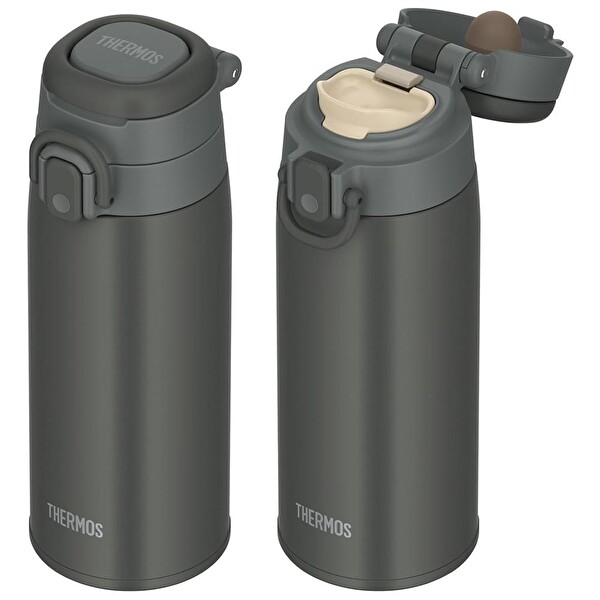 Thermos JOS-550 Vacuum Insulated Taşıma Halkalı 0.55 LT Koyu Gri Mug