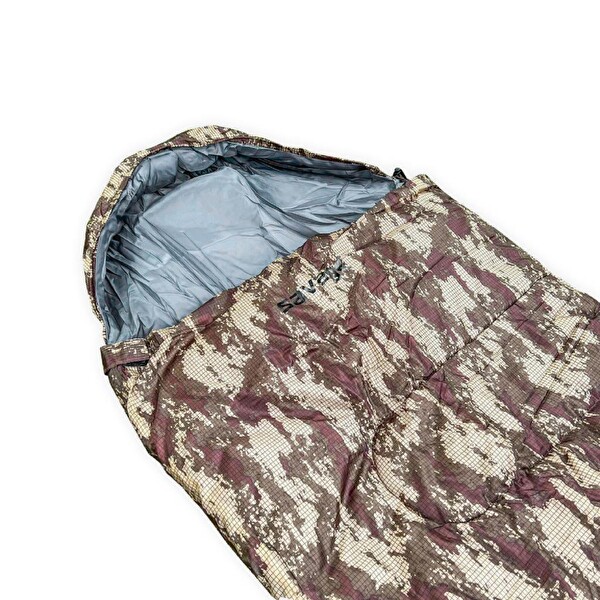 Savage Gear YS-511 Army Dijital Kamuflaj Extreme -20C Derece Uyku Tulumu