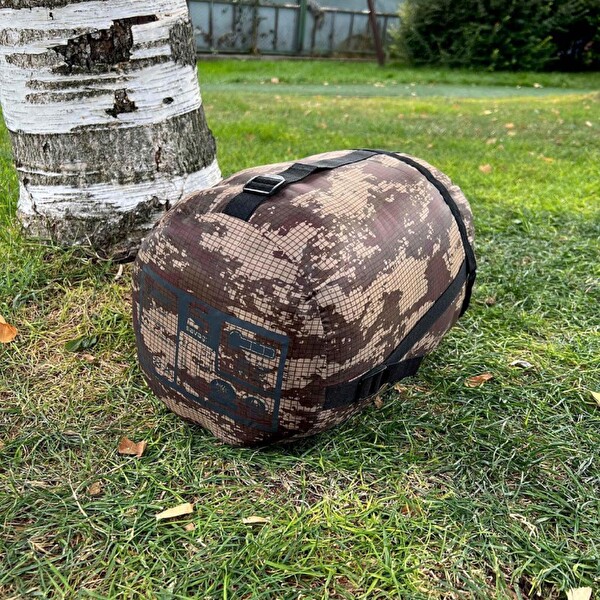 Savage Gear YS-511 Army Dijital Kamuflaj Extreme -20C Derece Uyku Tulumu
