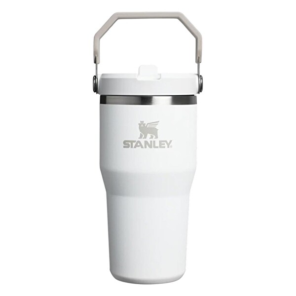 Stanley 10-12044-043 The IceFlow Flip Straw 2.0 Tumbler 0.6 L Beyaz Termos
