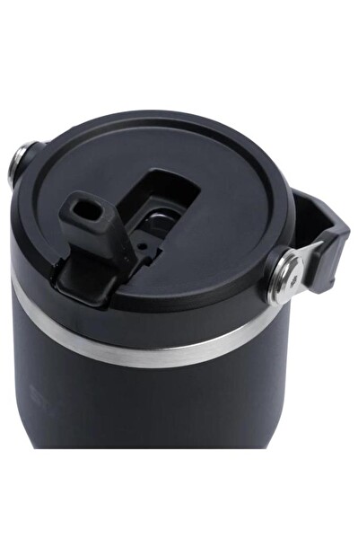 Stanley 10-12044-045 The IceFlow Flip Straw 2.0 Tumbler 0.6 L Siyah Termos