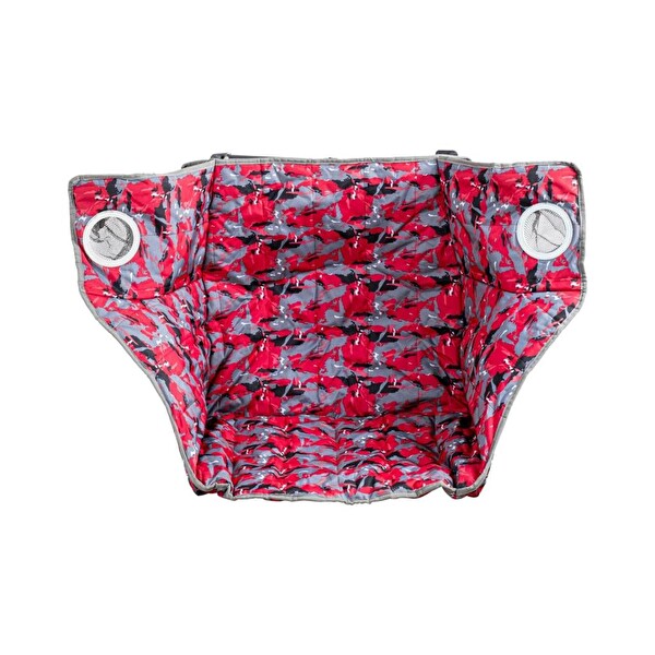 Argeus Nevgrande Comfort Kırmızı Kamuflaj Katlanabilir Kamp Sandalyesi