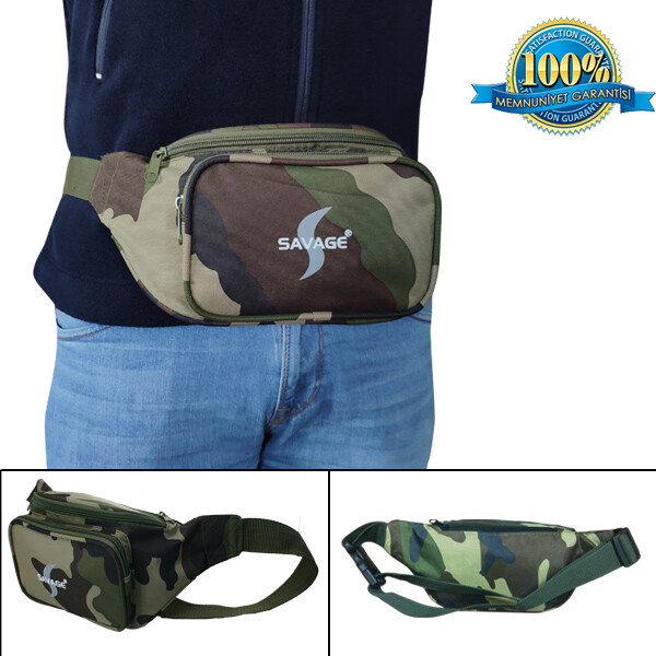 Sava Savage HH0297 Kamuflaj Bel Çantası