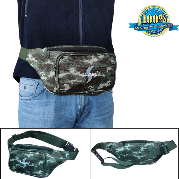 Sava Savage HH0297 Dijital Kamuflaj Bel Çantası