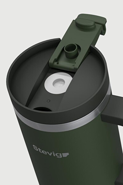 Stevig ST-237 2 Moods Tuck-in Tumbler 900 ML Yeşil Sızdırmaz Çelik Termos
