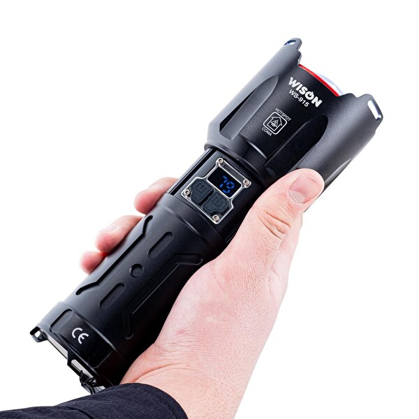 Wison 5000 Lümen 55 Watt Şarj Edilebilir El Feneri