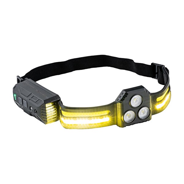 Wison Sensörlü Şerit COB Ledli Şarj Edilebilir Kafa Lambası