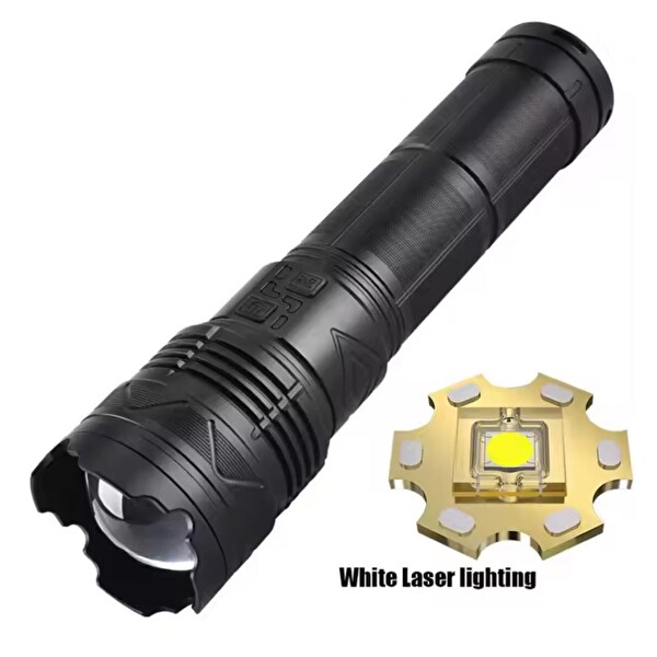 Wison 6000 Lümen 60 Watt Şarj Edilebilir El Feneri