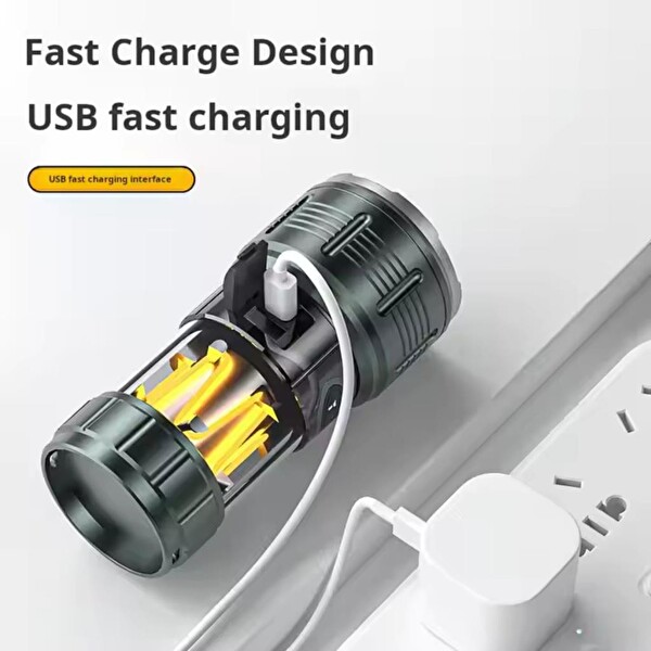 Wison 10 Watt Şarj Edilebilir El Feneri