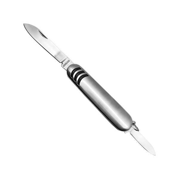 Argeus K5017-8 Çift Ağızlı Cep Çakısı Mat