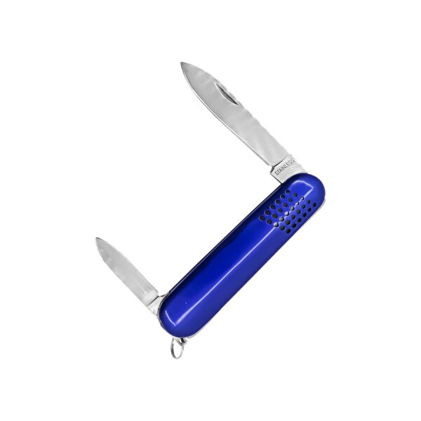 Argeus K5017-30 Çift Ağızlı Cep Çakısı Mavi