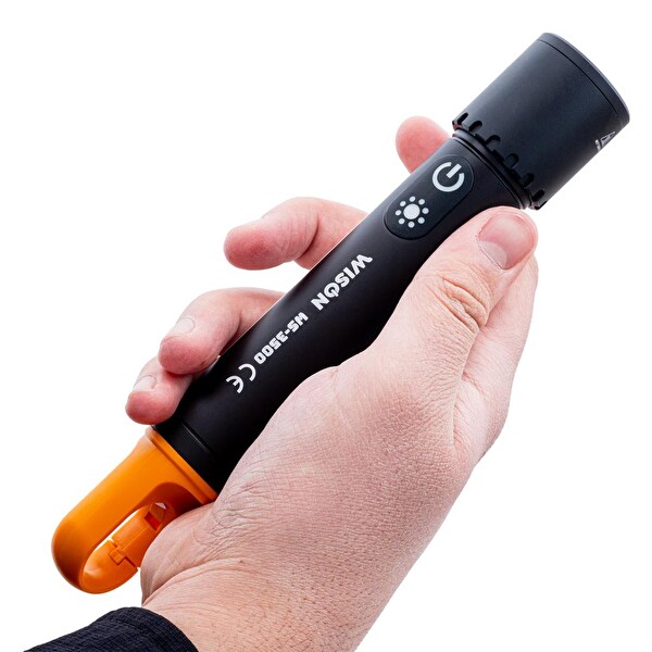 Wison Fonksiyonlu Zoomlu Şarjlı 10 W Metal Gövde El Feneri