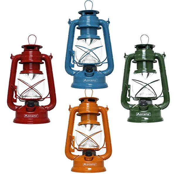 Orcamp OUT-4210 Retro Kırmızı Kamp Lambası
