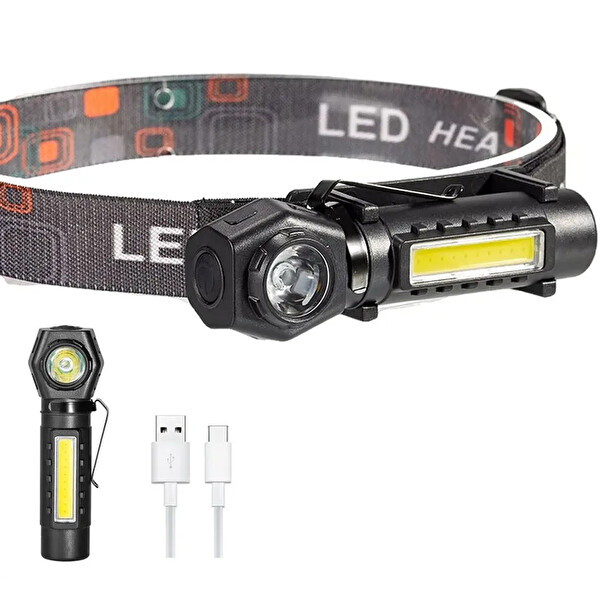 Watton WT-621 Şarjlı Mıknatıslı Kafa Lambası