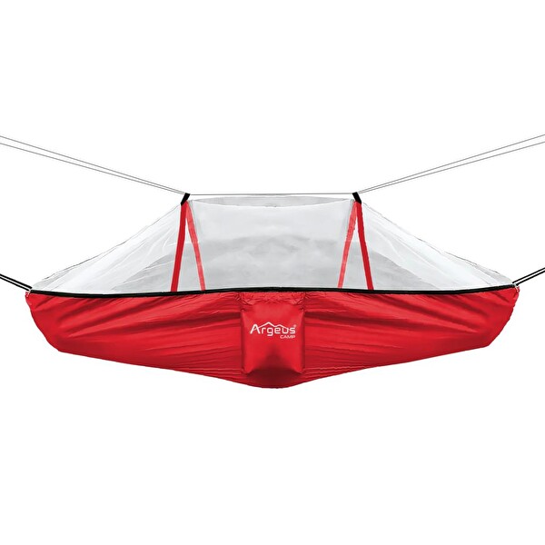 Argeus Cibinlikli Kırmızı Kamp Hamağı