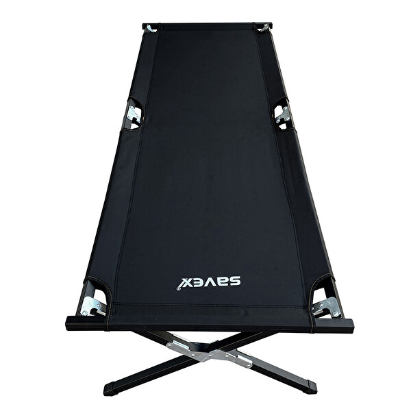 Savex Siyah Katlanabilir Kampet