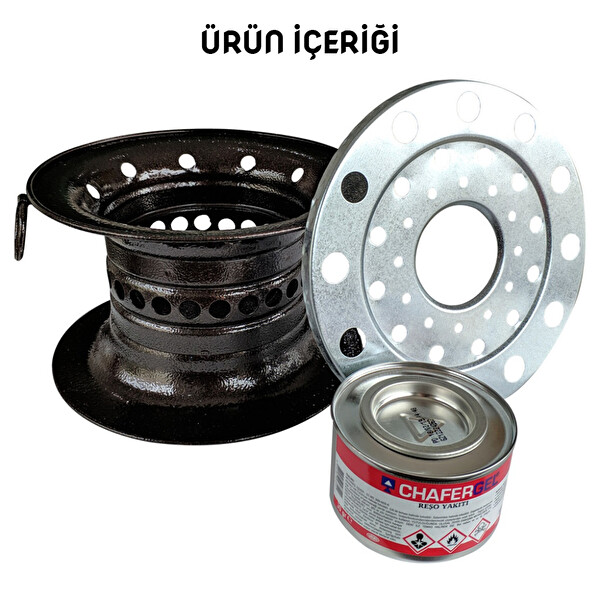 Argeus Yeşil Jel Yakıtlı Osmanlı Ocağı