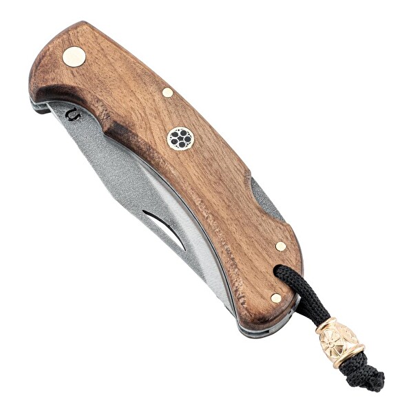 Savex Katlanır Cep Çakısı - Ahşap Saplı - İpli - Savex - 3279