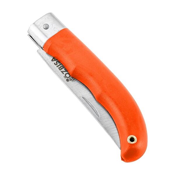 Savex Katlanır Cep Çakısı Özbısa El Yapımı No:2 - Turuncu