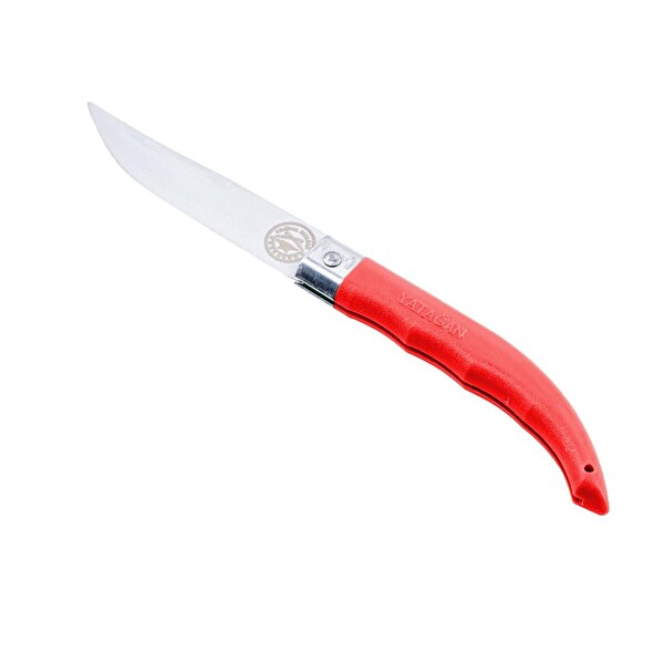 Savex Katlanır Cep Çakısı Yatağan El Yapımı Kırmızı - No:1