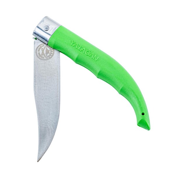 Savex Katlanır Cep Çakısı Yatağan El Yapımı Yeşil - No:2