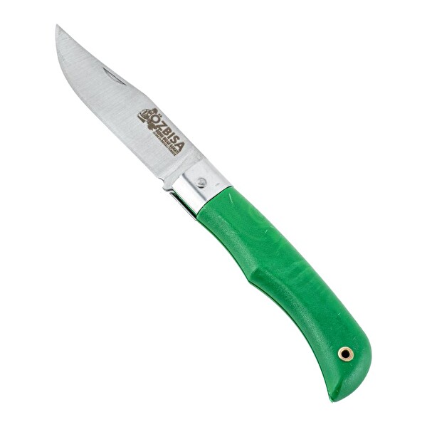 Savex Katlanır Cep Çakısı Özbısa El Yapımı No:1 - Yeşil