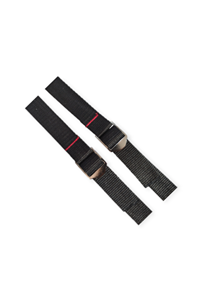 Naturecamp Straps Sıkıştırma Perlonu 1.5 MT Metal Tokalı Dayanıklı Bağlama Kayışı 2 Adet