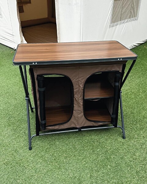 Campout Çift Kapılı Kamp Mutfağı