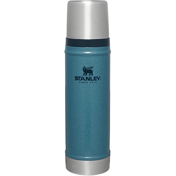 Stanley Klasik Vakumlu 0.60 LT Hammertone Lake Çelik Termos