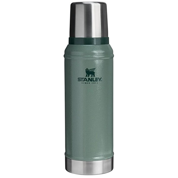 Stanley Klasik Vakumlu 0.94 LT Hammertone Green Çelik Termos