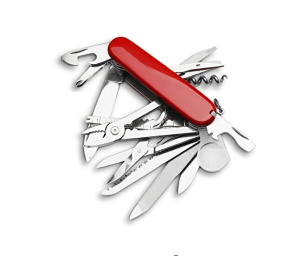 Valkyrie 17 Fonksiyonlu Outdoor İsviçre Kamp Cep Çakısı