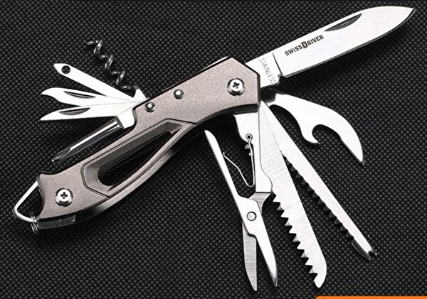 Valkyrie Çok Fonksiyonlu Outdoor İsviçre Kamp Cep Çakısı