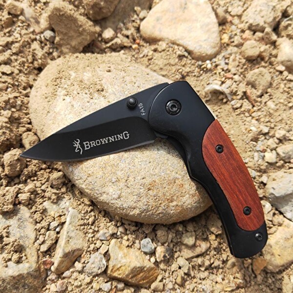 Valkyrie Browning FA15 Katlanabilir Çakı Kamp Cep Bıçağı