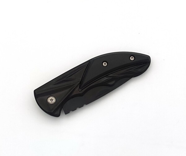 Valkyrie S313 Katlanabilir Outdoor Cep Kamp Çakısı Siyah