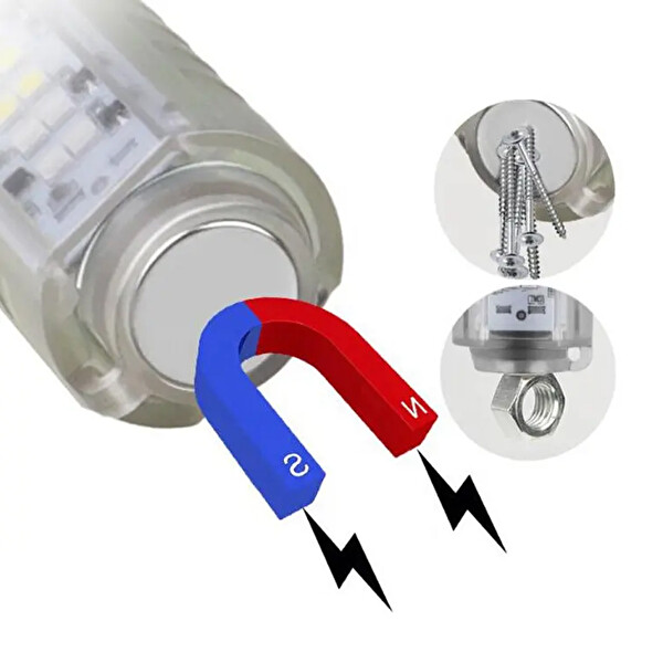 Evimdeyokyok WT-609 2023 Seri 8 Mod Şarjlı Yeni Nesil El Feneri