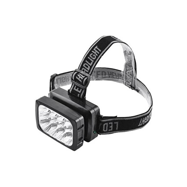 Evimdeyokyok 12 Ledli Şarjlı Power Ledli Kafa Feneri Tepe Lambası