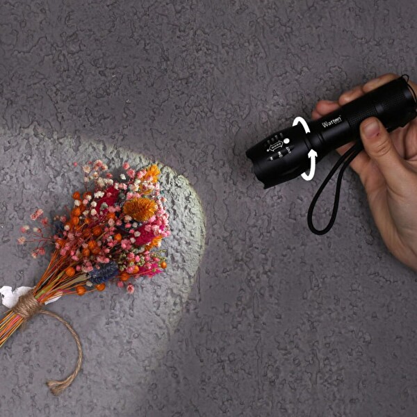 Evimdeyokyok WT-023 En Güçlü Şarjlı EL Feneri