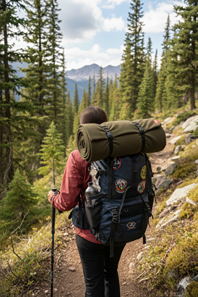 Naturecamp Rem Çok Amaçlı Haki Polar Kamp Battaniyesi