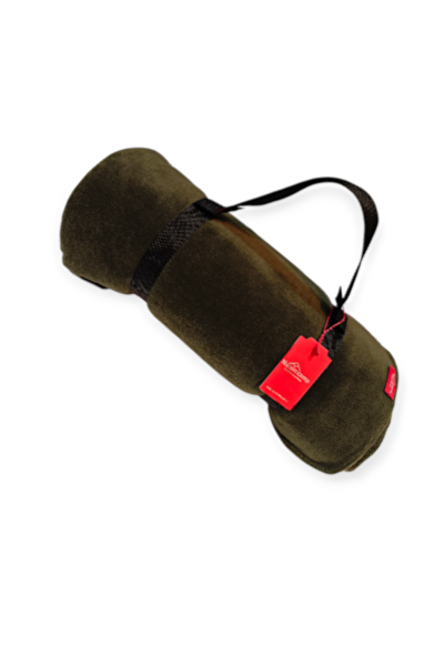 Naturecamp Rem Çok Amaçlı Haki Polar Kamp Battaniyesi