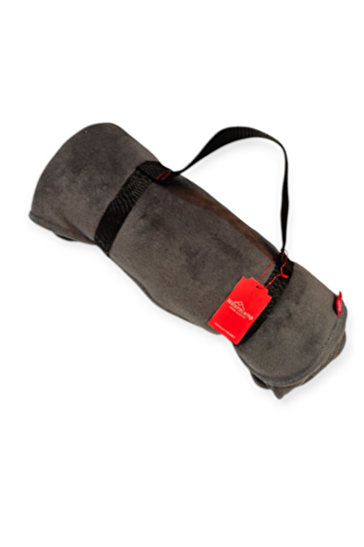 Naturecamp Rem Çok Amaçlı Gri Polar Kamp Battaniyesi