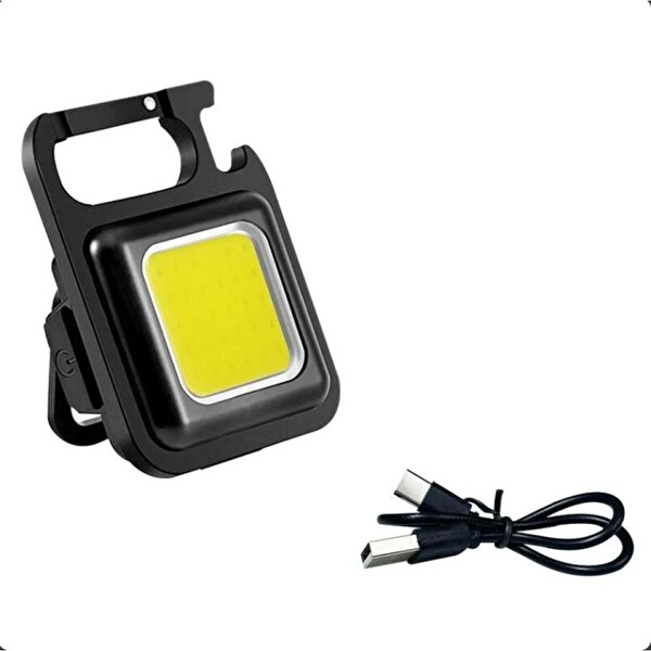 Evimdeyokyok LED Işıklı Flash Özellikli 4 Modlu Anahtarlık El Feneri