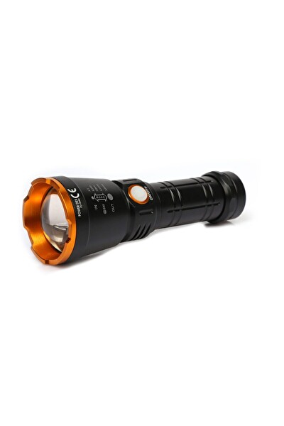 Evimdeyokyok PD-6682 1000 Lümen 15 Watt Profesyonel Şarjlı El Feneri