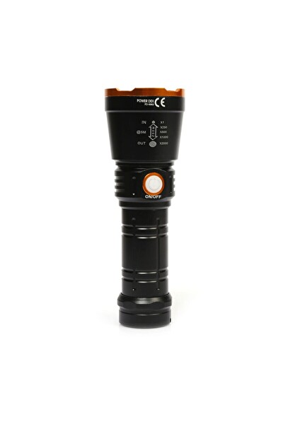 Evimdeyokyok PD-6682 1000 Lümen 15 Watt Profesyonel Şarjlı El Feneri